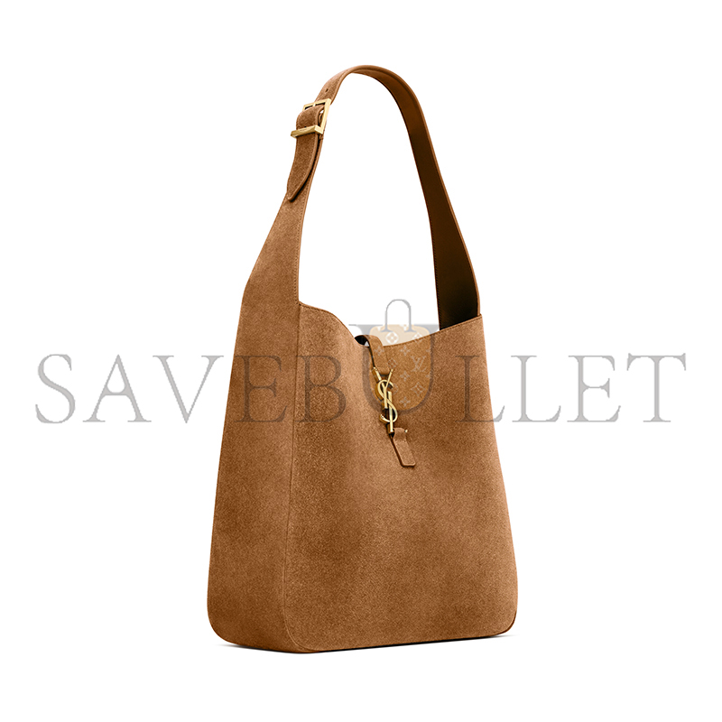 YSL LE 5 À 7 SUPPLE LARGE IN SUEDE 8505451U80W2916 (30*28*11cm)